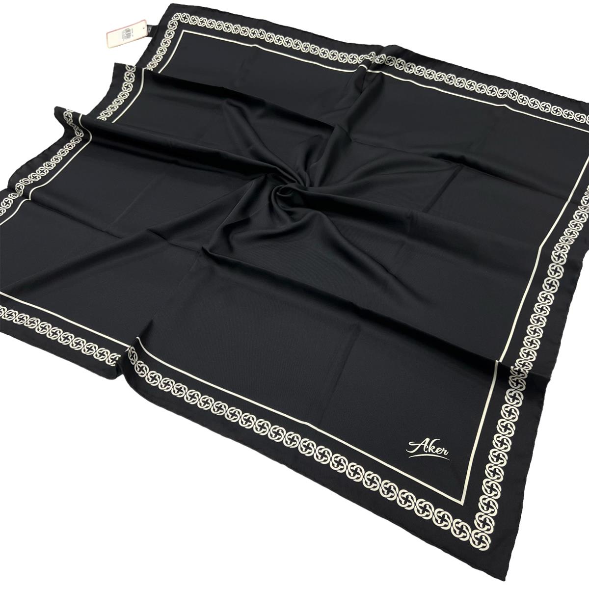 Aker Twill Eşarp - 8578795-912 Siyah Taş