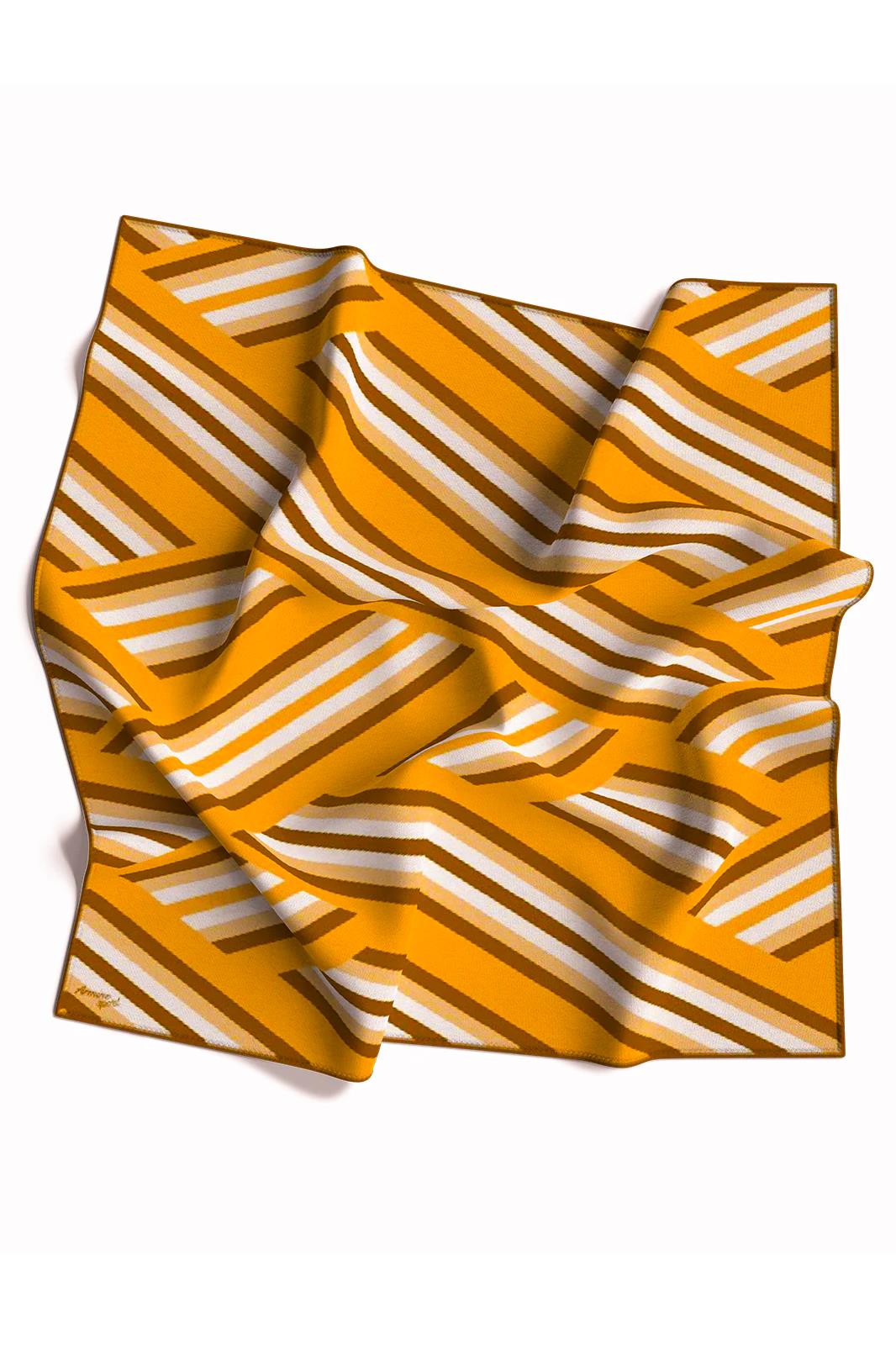 Armine Sport Twill Eşarp - 8006-07 Taba