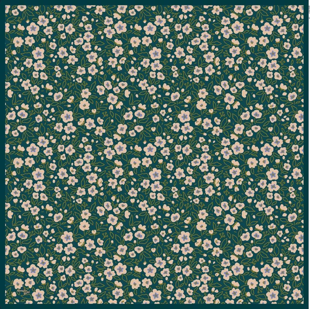 Armine Sport Twill Eşarp - 9017-09 Petrol Yeşili