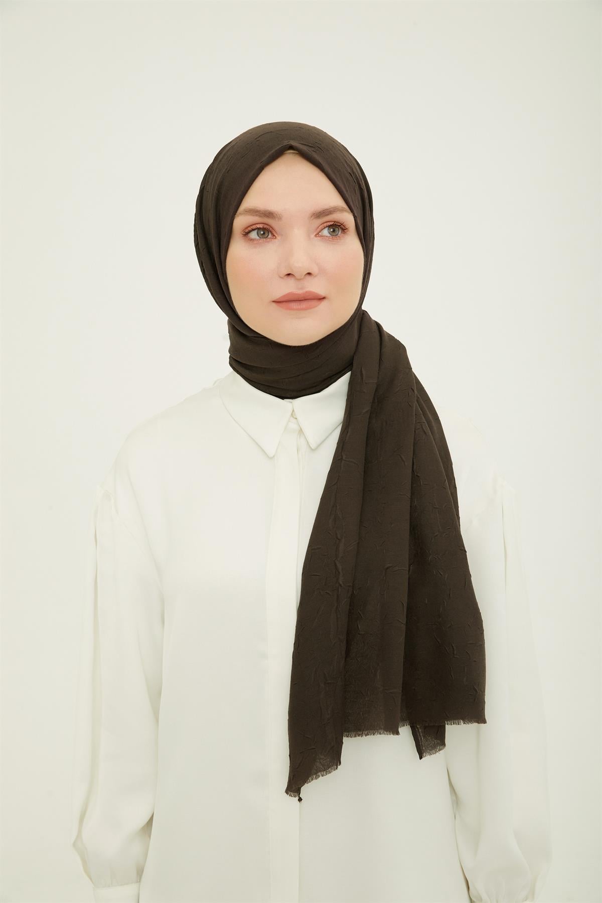 Armine Trend Bambu Şal - Acı Kahve 47