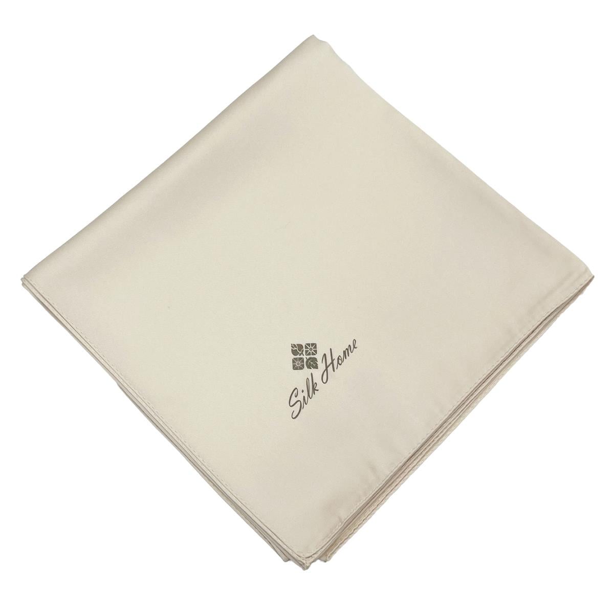 Silk Home Düz Shiny Eşarp - Mat Krem