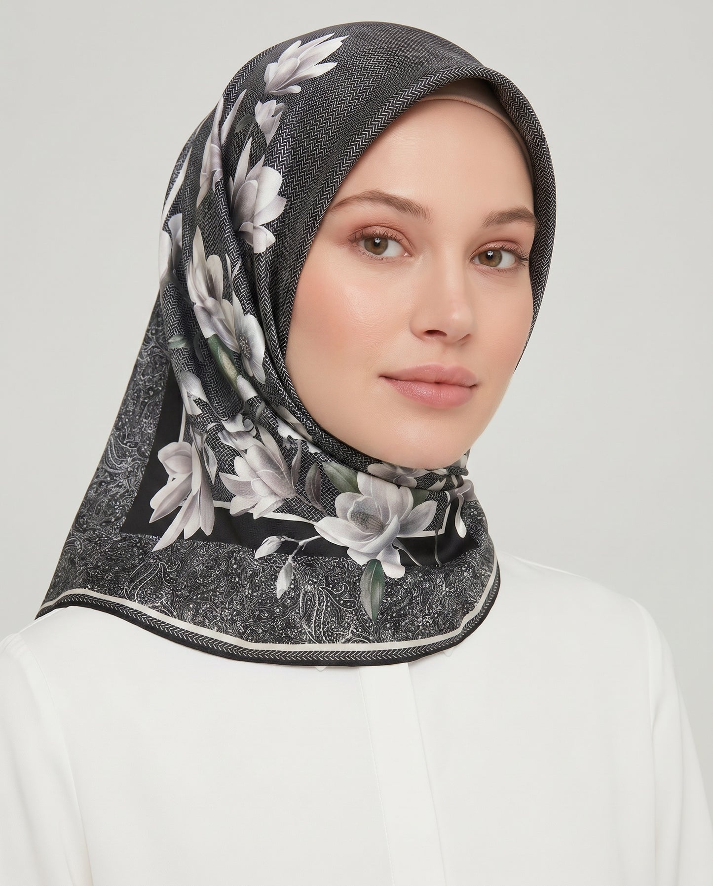 Armine Sport Twill Eşarp - 8532-102 Siyah