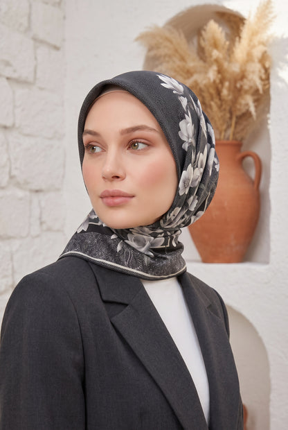 Armine Sport Twill Eşarp - 8532-102 Siyah