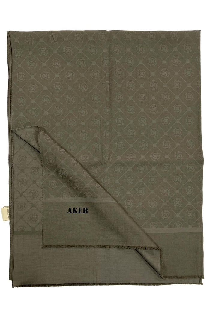 Aker Cotton Şal - Koyu Gri 975