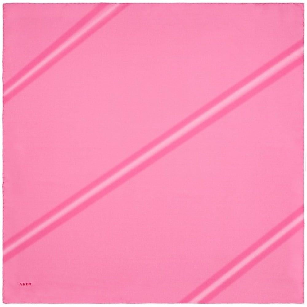 Aker Düz İpek Eşarp Sura - Pembe 396