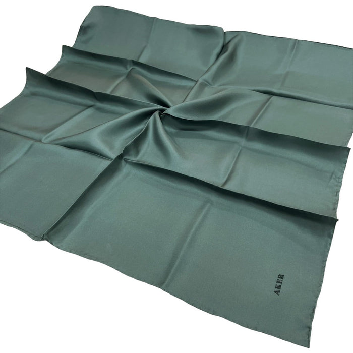 Aker Düz İpek Eşarp Twill - Çağla 958