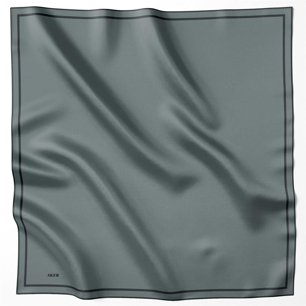 Aker İpek Eşarp - 8472713-953 Füme Twill