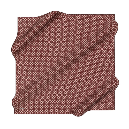 Aker İpek Eşarp - 8921701-341 Bordo Sura