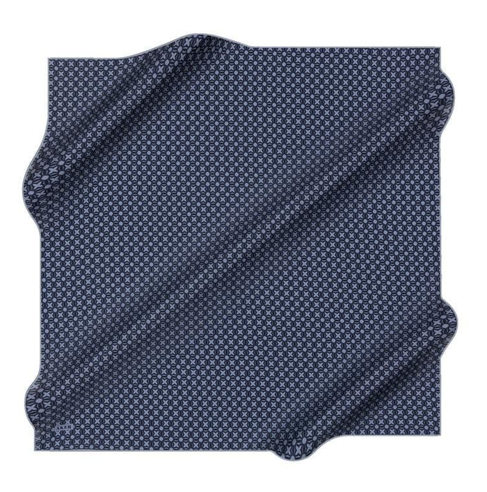Aker İpek Eşarp - 8921713-922 Mavi Twill