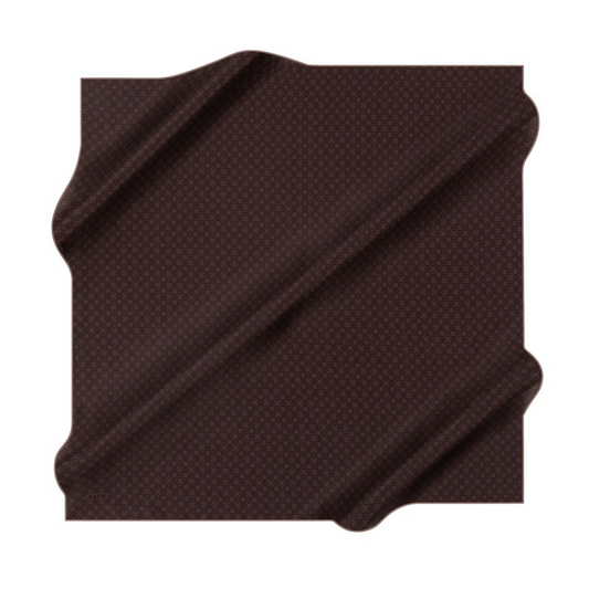Aker İpek Eşarp - 8921713-931 Acı Kahve Siyah Twill