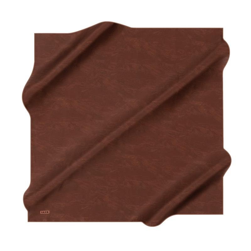 Aker İpek Eşarp - 8924713-942 Kahve Twill