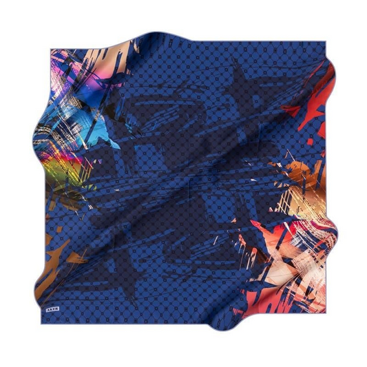 Aker İpek Eşarp - 8941713-924 Saks Twill