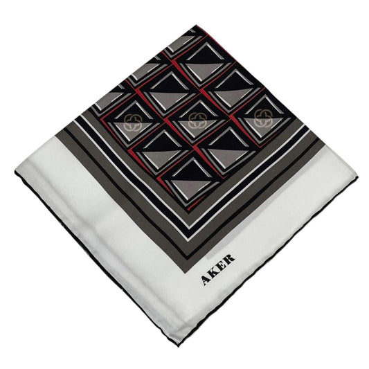 Aker İpek Eşarp - 8968713-911 Vizon Ekru Twill