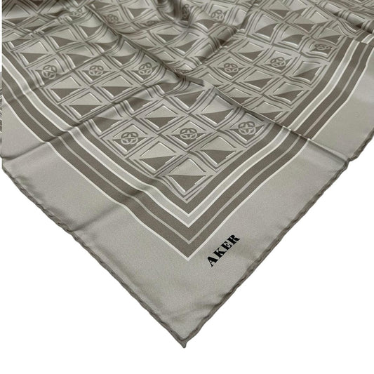 Aker İpek Eşarp - 8968713-931 Taş Twill
