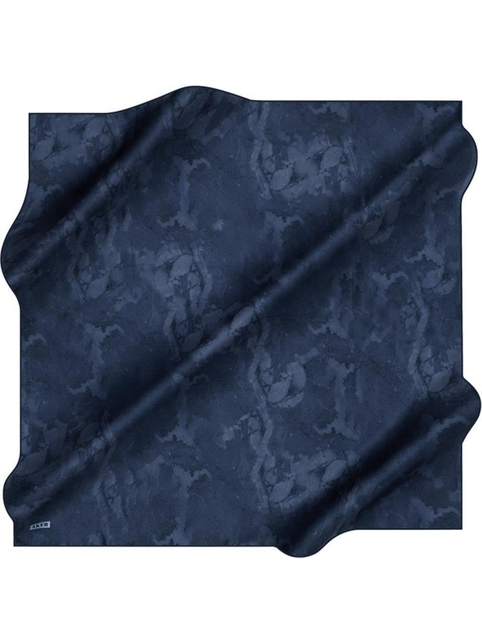 Aker İpek Eşarp - 8974713-921 Lacivert Twill