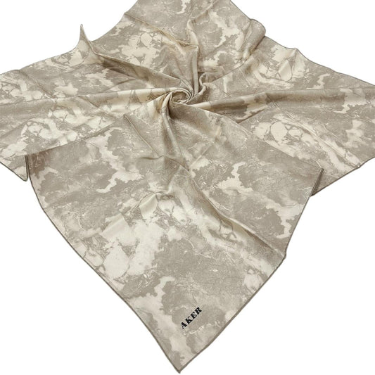 Aker İpek Eşarp - 8974713-934 Bej Twill