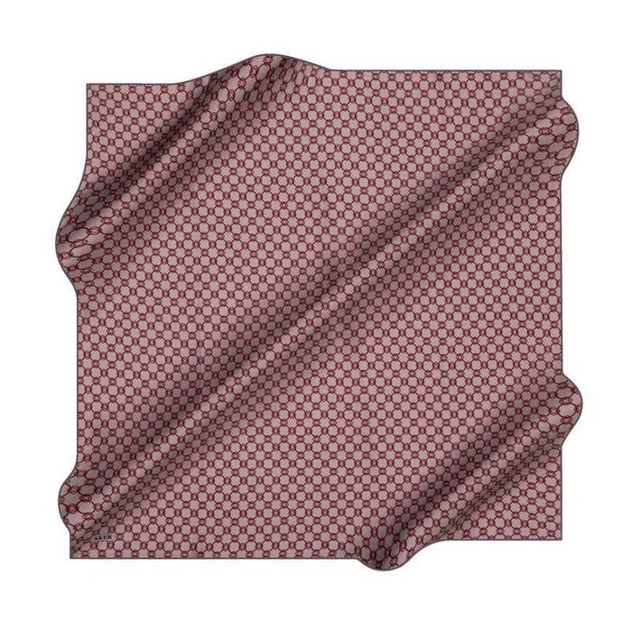 Aker İpek Eşarp - 8991713-931 Vizon Kırmızı Twill