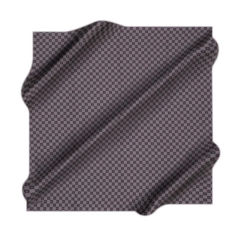 Aker İpek Eşarp - 8991713-971 Füme Twill