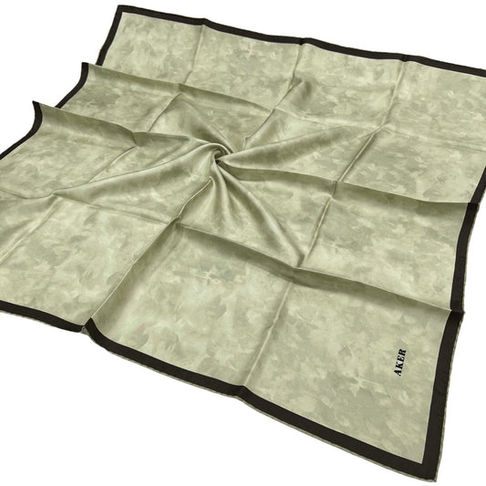 Aker İpek Eşarp - 7208713-953 Açık Yeşil Twill