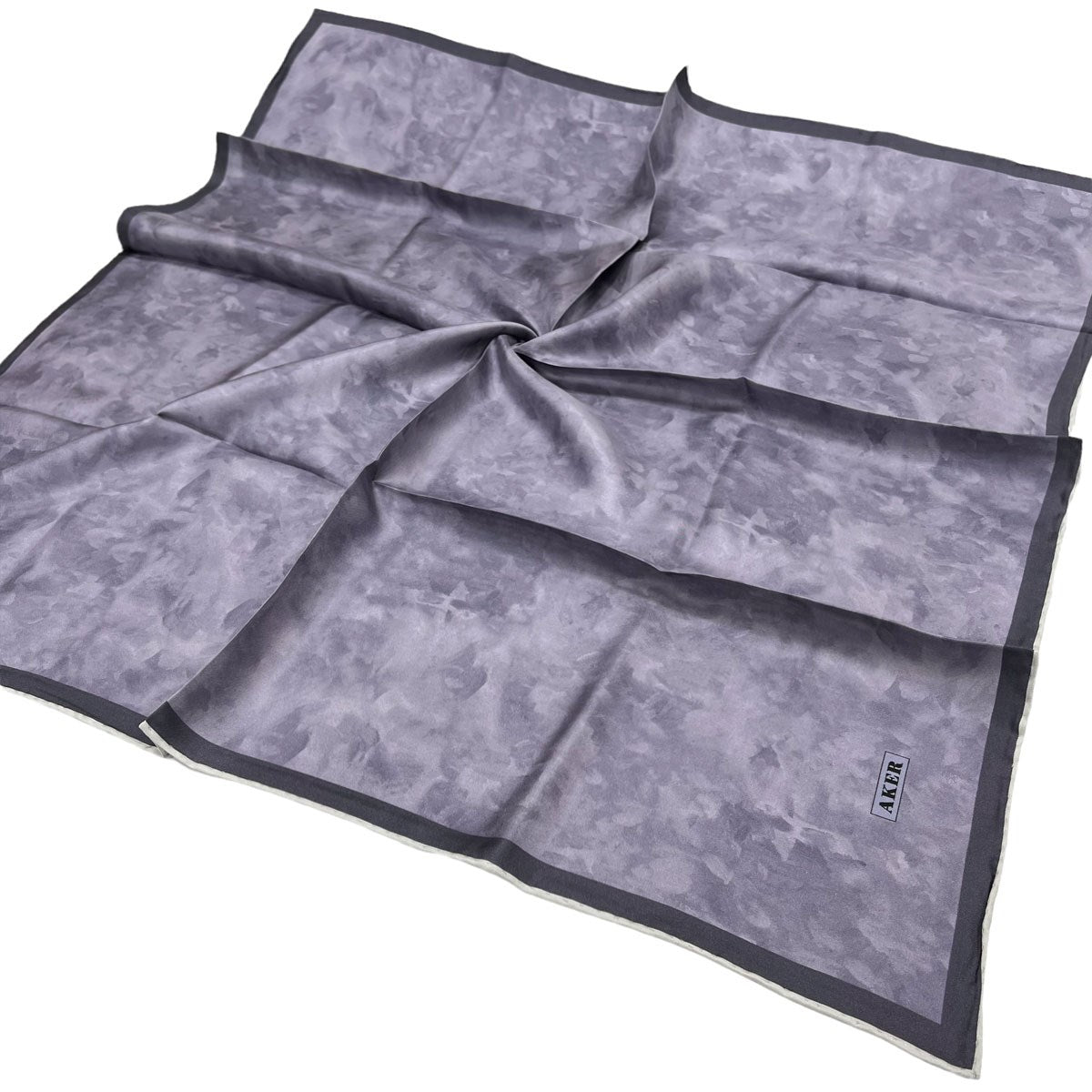Aker İpek Eşarp - 7208713-976 Lavanta Twill