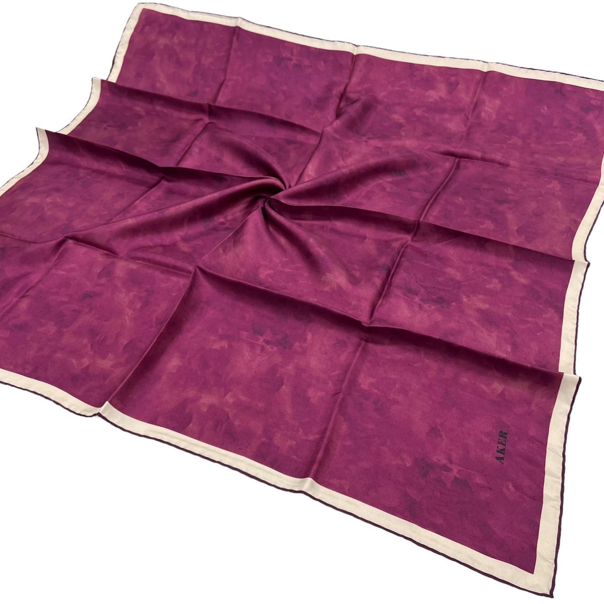 Aker İpek Eşarp - 7208713-994 Mor Twill