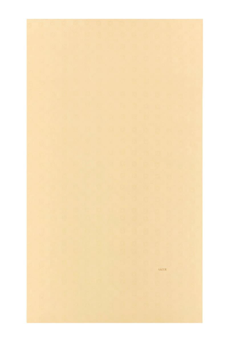 Aker Jakarlı İpek Koton Şal - 8935977-932 Açık Gold