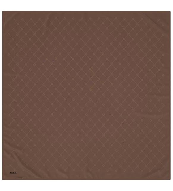 Aker Monogram Eşarp - Kahve 932