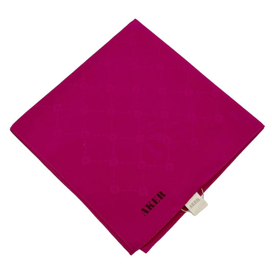 Aker Monogram Eşarp - Fuşya 993