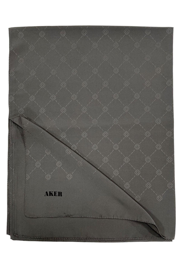 Aker Monogram Şal - Füme 974