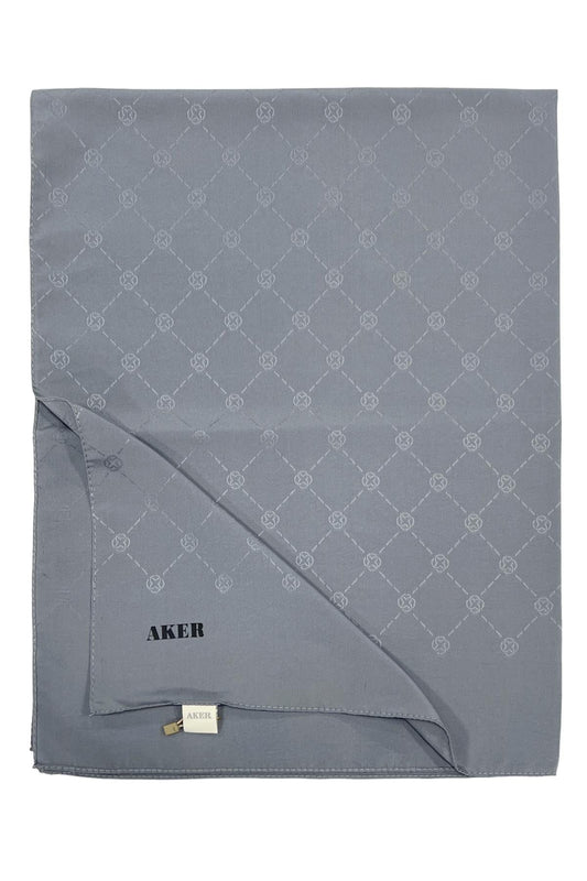 Aker Monogram Şal - Koyu Gri 973