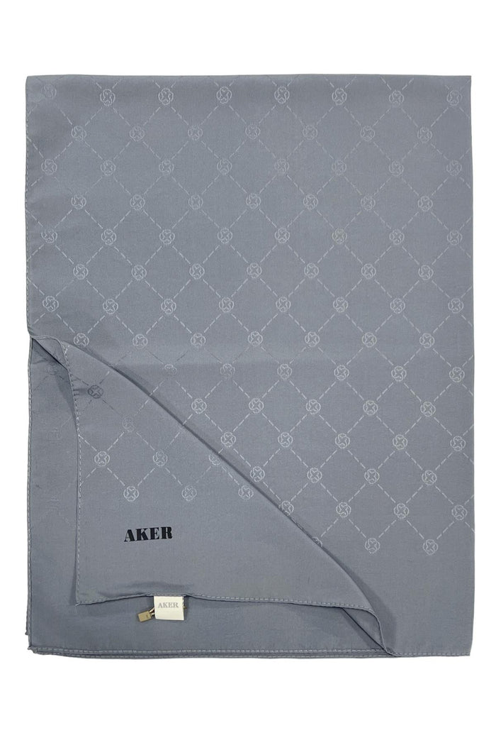 Aker Monogram Şal - Koyu Gri 973