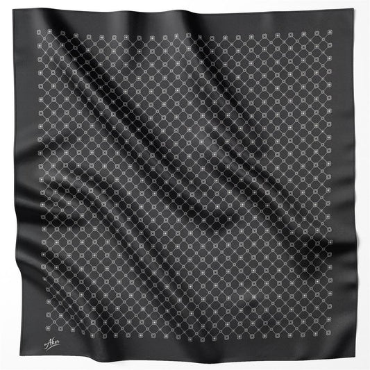 Aker Twill Eşarp - 7857795-911 Siyah Krem