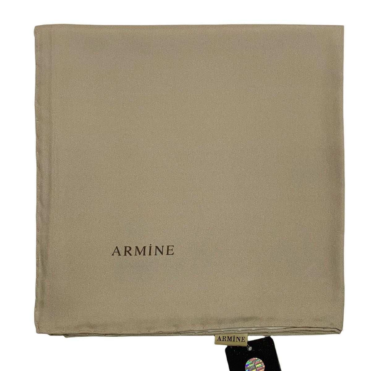 Armine Düz İpek Eşarp - 1047 Vizon Twill