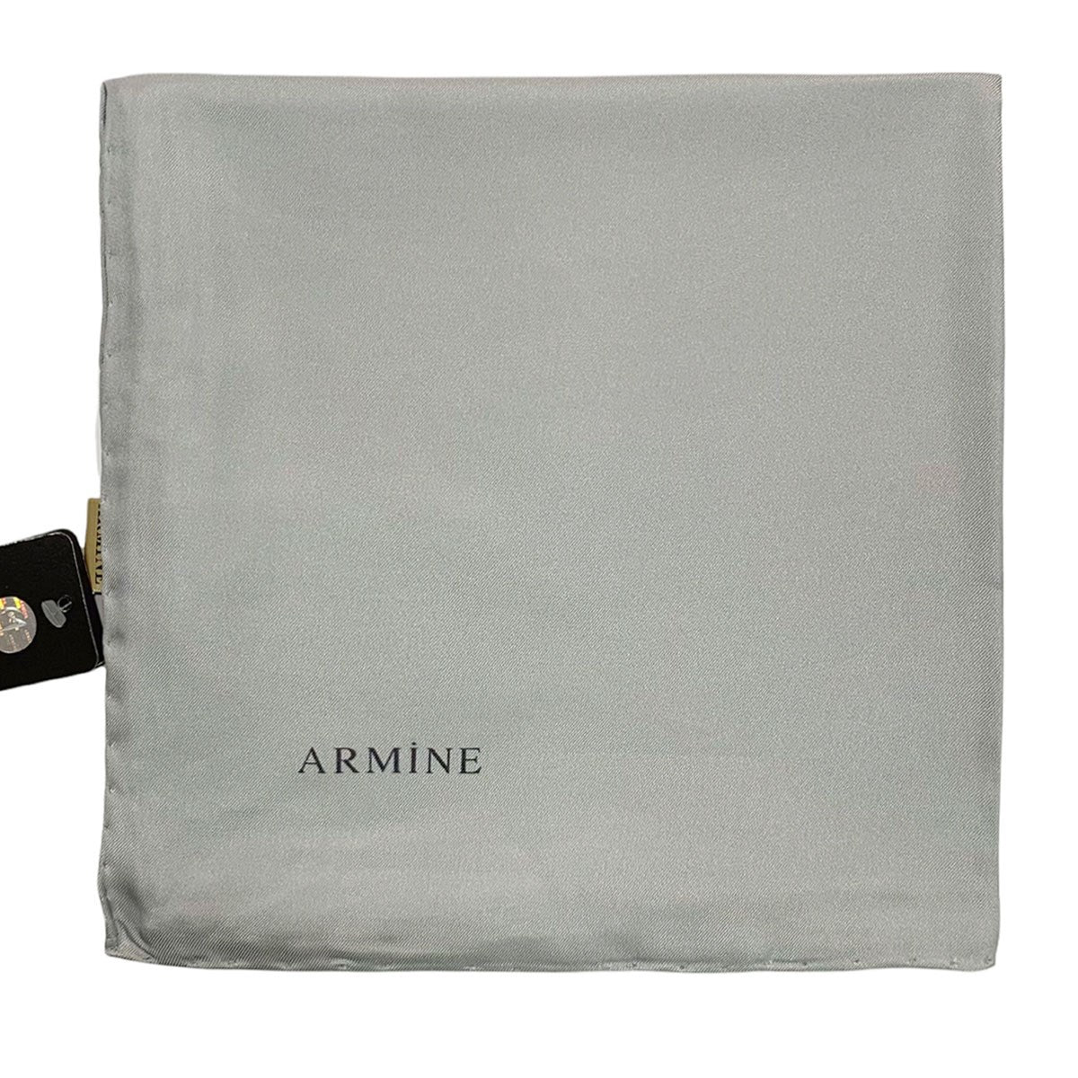 Armine Düz İpek Eşarp - 1113 Gri Twill