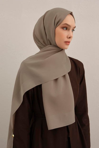 Armine Düz Lyocell Şal - Soft Taş 07