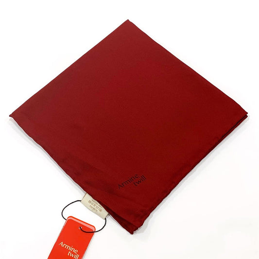 Armine Düz Twill Eşarp - Bordo