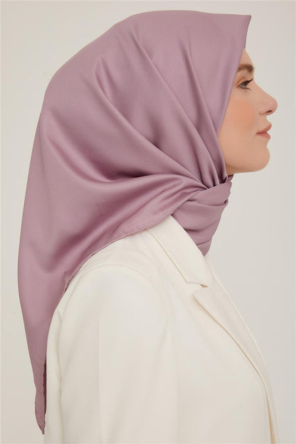 Armine Düz Twill Eşarp - Soft Leylak 781