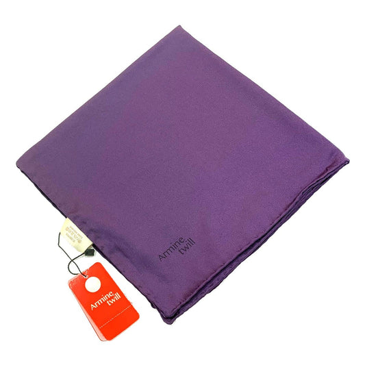 Armine Düz Twill Eşarp - Mor
