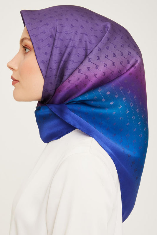 Armine İpek Eşarp 2024 Kış - 9003-09 Twill