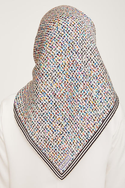 Armine İpek Eşarp Nostalji - 9013-04 Ekru Twill