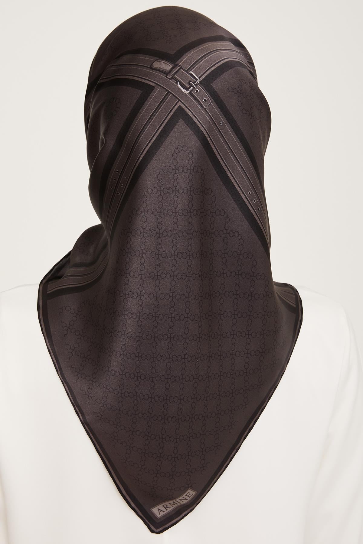 Armine İpek Eşarp 2024 Kış - 9054-57 Twill