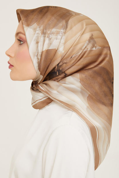 Armine İpek Eşarp 2024 Yaz - 9100-10 Twill