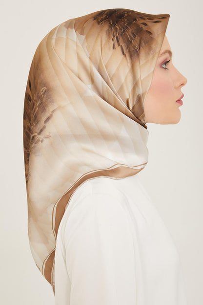 Armine İpek Eşarp 2024 Yaz - 9100-10 Twill