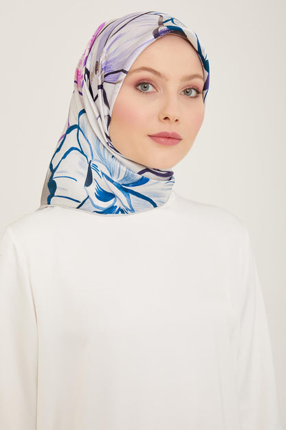 Armine İpek Eşarp 2024 Yaz - 9110-35 Twill