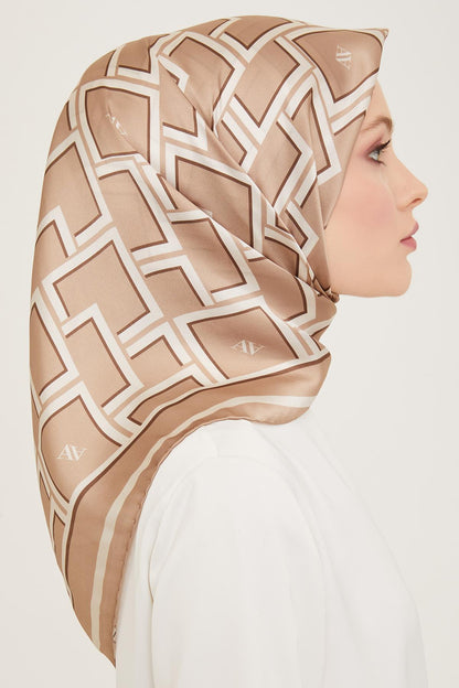 Armine İpek Eşarp 2024 Yaz - 9132-02 Twill
