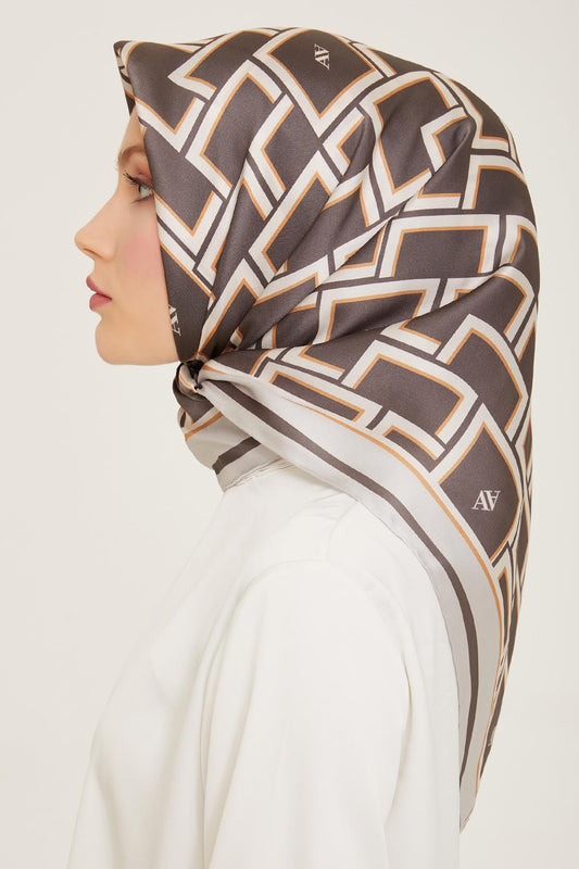 Armine İpek Eşarp 2024 Yaz - 9132-82 Twill