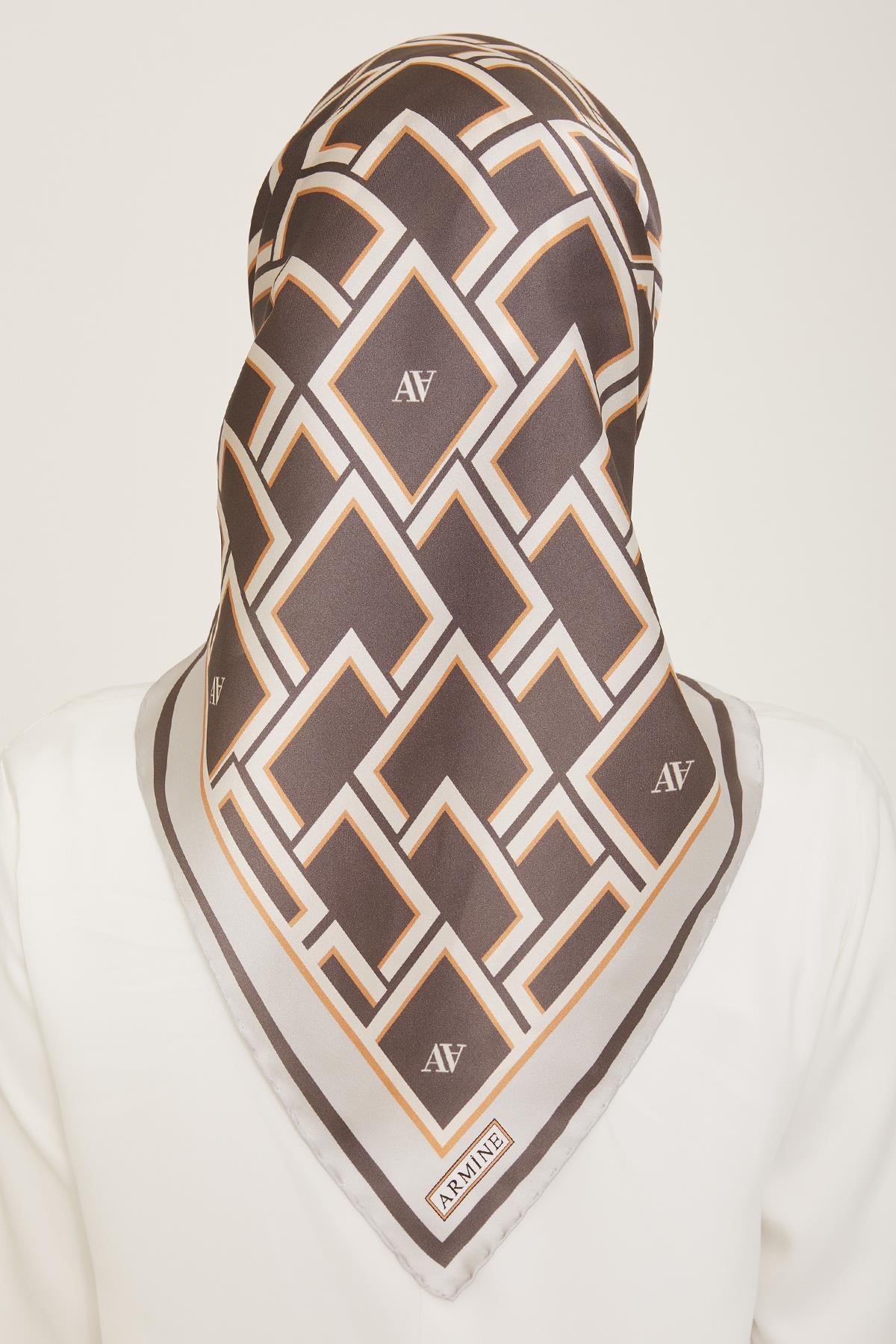 Armine İpek Eşarp 2024 Yaz - 9132-82 Twill