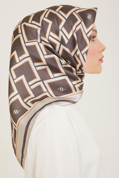 Armine İpek Eşarp 2024 Yaz - 9132-82 Twill