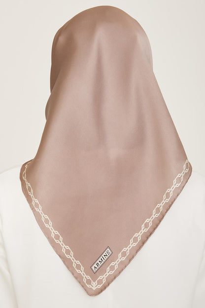 Armine İpek Eşarp 2024 Yaz - 9154-32 Taş Twill