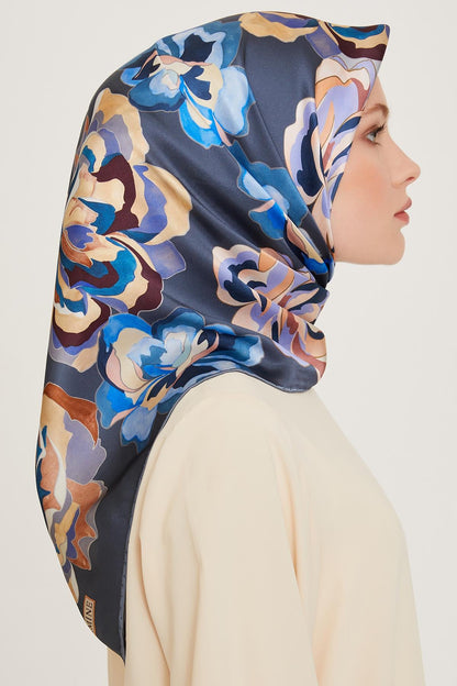 Armine İpek Eşarp 2025 Kış - 9234-34 Twill